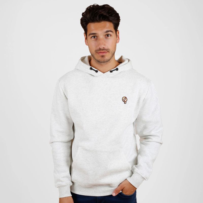Q1905 - Hoodie - Melange - Katoen/Polyester - Sportief Design