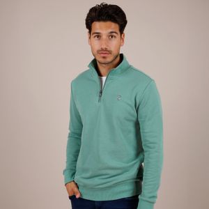 Q1905 - Sweater - Gouda - Katoen/Polyester - Halve Ritssluiting