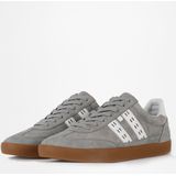 Q1905 - Sneaker - Lichtgrijs/Offwhite - Suède - Rubberen Zool
