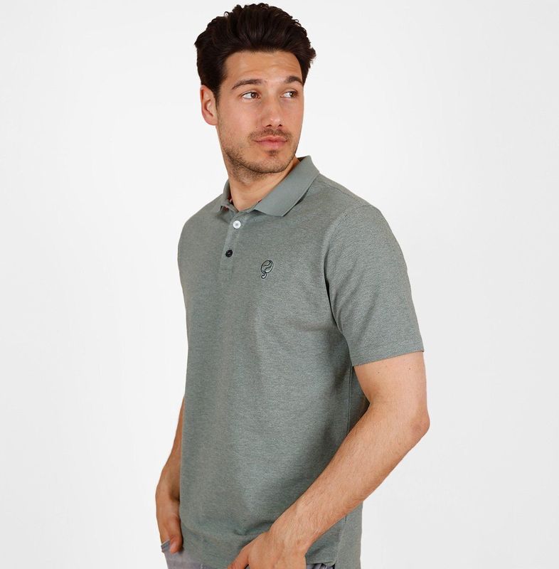 Q1905 Polo shirt willemstad licht melange