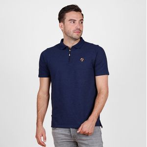Q1905 - Zuidland - Polo Shirt - Donker Melange - Katoenmix