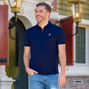 Q1905 Polo Shirt - Donker Melange - Katoen