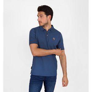 Q1905 - Zuidland - Heren Polo - Marine - Katoenmix