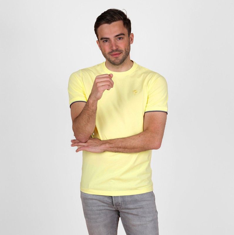 Q1905 - T-shirt Dronten - Licht - Katoenmix - Sportief Design