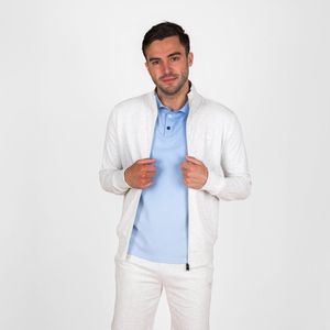 Q1905 - Sweatvest Blokland - Grijs - Katoenmix