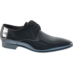Floris van Bommel - Veterschoenen - Zwart - Lakleer