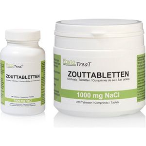 Phytotreat Zouttabletten 1000 mg nacl 250 tabletten