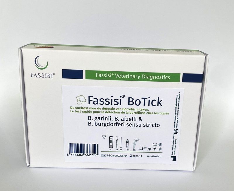 Fassisi - Sneltest Borrelia Teken - Gebruiksvriendelijke Test - Voor Thuisgebruik
