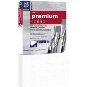 Van Beek Schildersdoek Groot - 100% Katoen - Canvas - Schilderdoek - Premium Kwaliteit - 30x120 cm - 21-25 mm