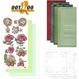 Dodo-002 Hobbydots - Dot en do - Bloemen