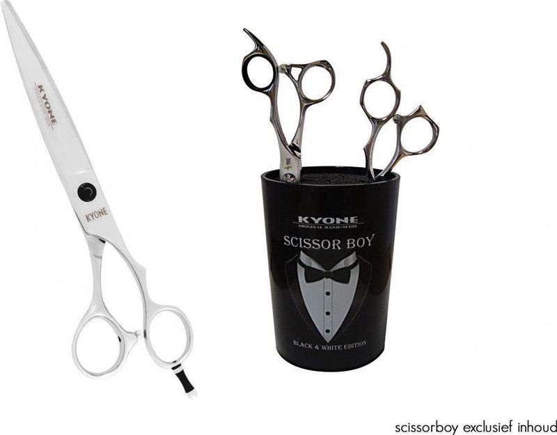 Kyone Original Promoset Knipschaar 7,0"" Slice Pakket Art.800 + Scissor Boy 1Pakket