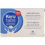 Kerutabs Lactase Enzym 4600 FCC 45 tabletten