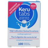 Kerutabs Lactase Enzym 4600 FCC 100 tabletten