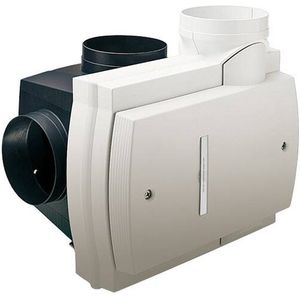 Orcon Compact 10P 380m3/h met perilex uitvoering, een compacte, stille en energiezuinige woonhuisventilator