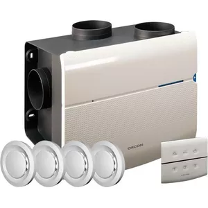 Orcon woonhuisventilator mvs8-14rh met draadloze afstandsbediening 21100052 - Sanitair kopen? | Korting tot 56