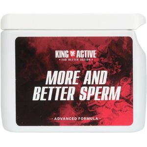 King Active | More and Better Sperm | 60 capsules | Meer en Beter Sperma