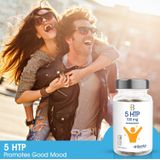 5-HTP - Serotonine Booster - 100 mg - 60 Vegan Caps - Hoog Geconcentreerd Extract