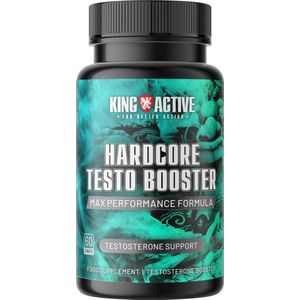 King Active - Hardcore Testo Booster - Supplement - 100% Vegan - Krachtige Formule