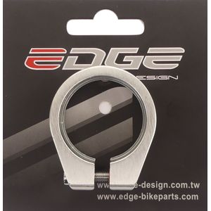 Zadelpenklem ø34.9 mm Edge aluminium met inbusbout - zilver