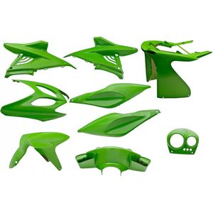 EDGE plaatwerkset yamaha aerox 9-delig kawasaki-groen