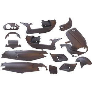 Kappenset Gilera Runner mat grijs 15 delig EDGE tot bouwjaar 08-2005