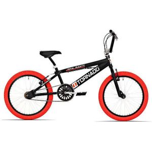 Royal Freestyle - BMX 20" - Mat Zwart - Rode Banden