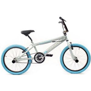 Royal - 20" BMX Freestyle Bugatti - Lichtblauw/Grijs - Blauwe Banden