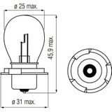 Bosma Lamp 12V-25W P26S