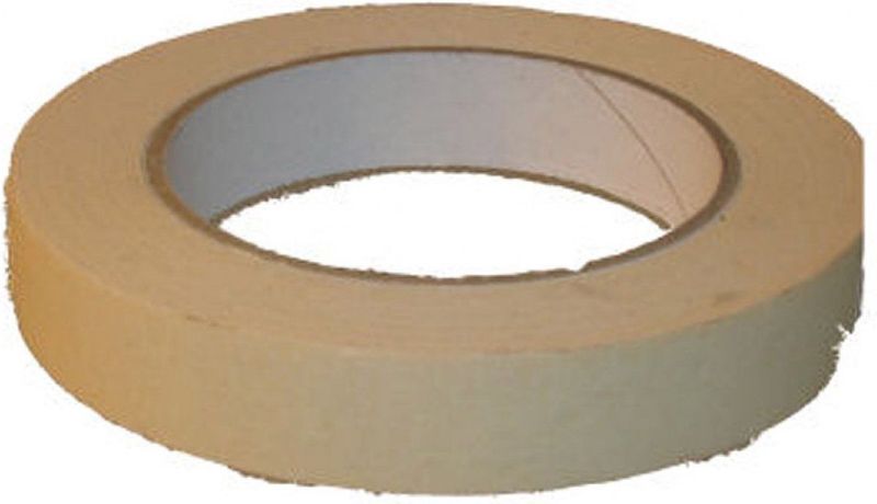 HPX - Schilderstape - Creme - 19 mm x 50 meter - Hittebestendig tot 100°C