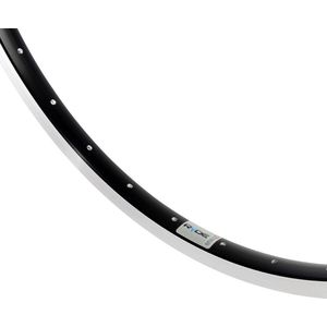 Ryde Rim Andra 30 28 622 x 19C Aluminium 36 Loch 14g schwarz geschärft