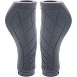Handvatset Edge ErgoCity met lockring - 2*136mm - zwart (op kaart)