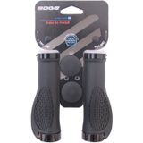 Handvatset Edge Ergo City - 130mm - dubbele lockring - zwart