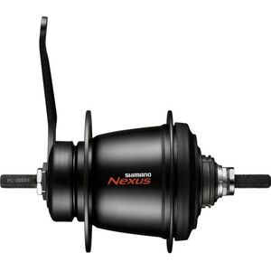 Versnellingsnaaf Shimano Nexus 7 SG-C3001 - terugtraprem - 36 gaats - zwart