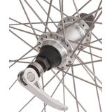 Achterwiel Rodi 28 inch / 622x19 - Skorpion - 36 gaats FM32 - 8/9 speed naaf + QR - zilver