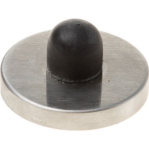 P+E - Deurstopper - RVS Geborsteld - Ø53x8mm