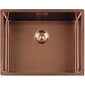 Lorreine Royal series spoelbak 50x40cm copper LEVERBAAR APRIL