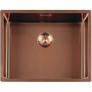 Lorreine Royal series spoelbak 50x40cm copper
