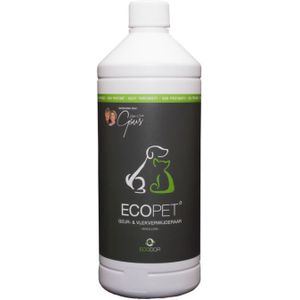 Ecodor Geur- & Vlekverwijderaar - 1000ml - Tegen de geur en vlekken van braaksel/overgeefsel/kots, ontlasting, urine, bloed, zweet en overige organische vlekken - Niet geparfumeerd - Ecologisch