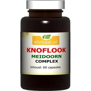 Elvitum Knoflook meidoorn complex 60 capsules