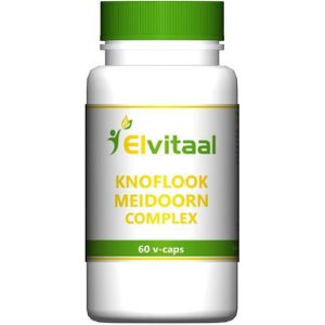 Elvitum Knoflook meidoorn complex 60 capsules