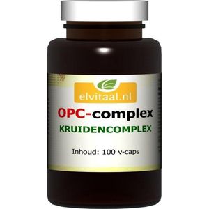 Elvitum OPC complex kruidencomplex 100 Vegetarische capsules