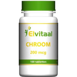 Elvitum Chroom 100 tabletten
