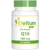 Elvitum Co-enzym Q10 100mg 60 Vegetarische capsules