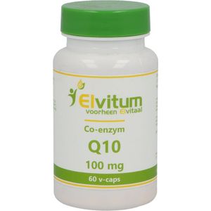 Elvitum Co-enzym Q10 100mg 60 Vegetarische capsules