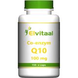 Elvitum Co-enzym Q10 100mg 150 Vegetarische capsules