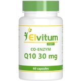 Elvitum Co-enzym Q10 30mg 60 Vegetarische capsules