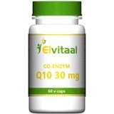 Elvitum Co-enzym Q10 30mg 60 Vegetarische capsules