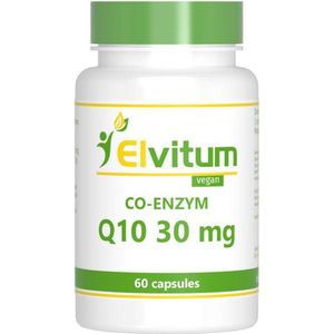 Elvitum Co-enzym Q10 30mg 60 Vegetarische capsules