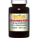 Elvitum Cranberry + 60mg vitamine C 150 Vegetarische capsules