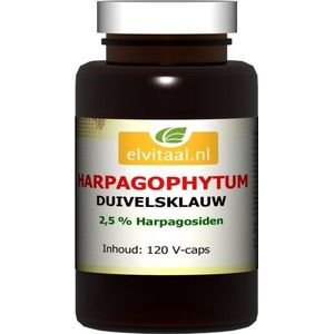 Elvitum (voorheen Elvitaal) Duivelsklauw harpagophytum  120 Vegetarische capsules